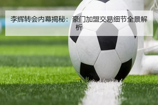 李辉转会内幕揭秘：豪门加盟交易细节全景解析